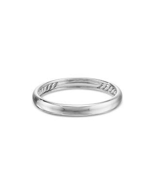 David Yurman - Men's 18K White Gold Classic Band