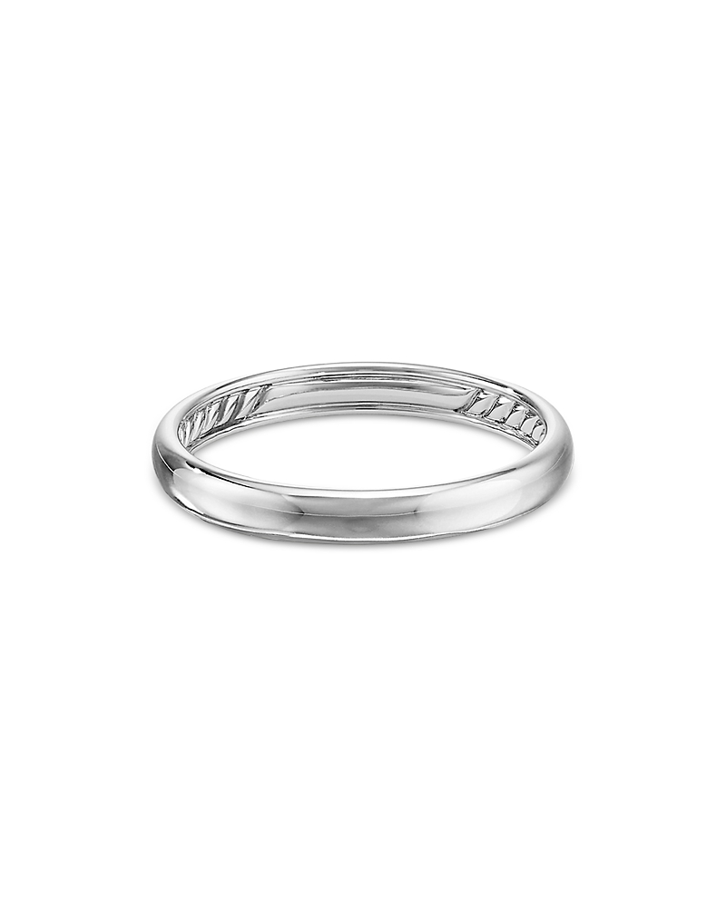 David Yurman Men's 18K White Gold Classic Band