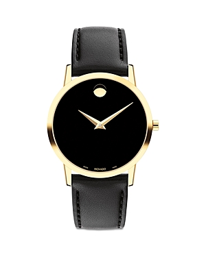 Movado Museum Classic Watch, 33mm In Black
