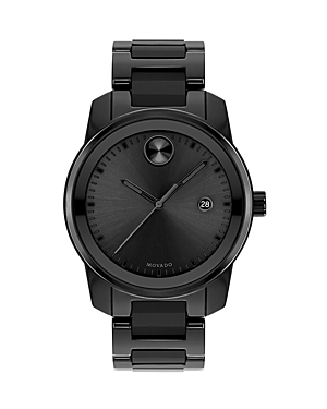 Shop Movado Bold Verso Watch, 42mm In Black/black