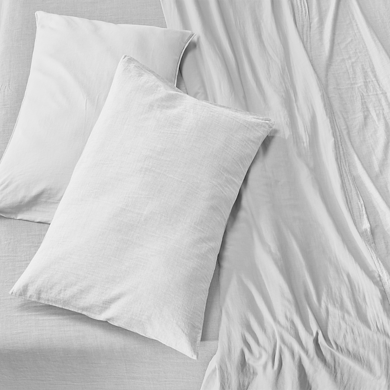 Society Limonta Miro 2-piece Pillowcase Set In Bianco