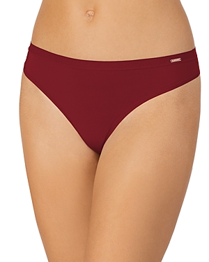 Le Mystere Infinite Comfort Thong In Garnet