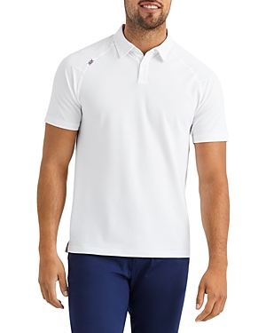 Shop Rhone Delta Short Sleeve Polo In White