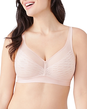 Shop Wacoal Elevated Allure Wire Free Bra In Rose Dust