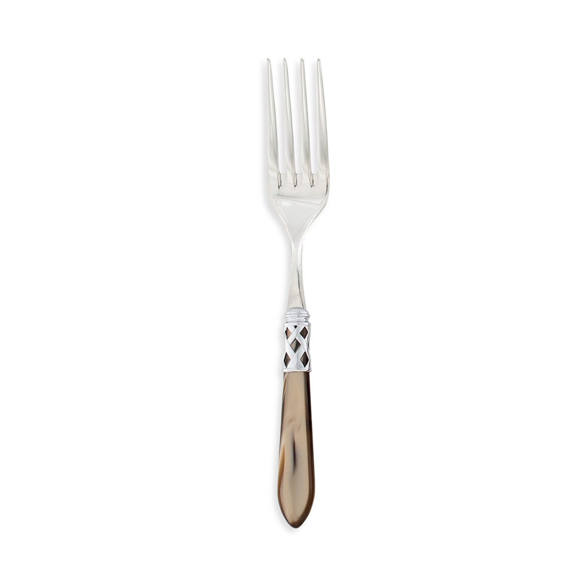 Vietri Aladdin Brilliant Serving Fork in Beige