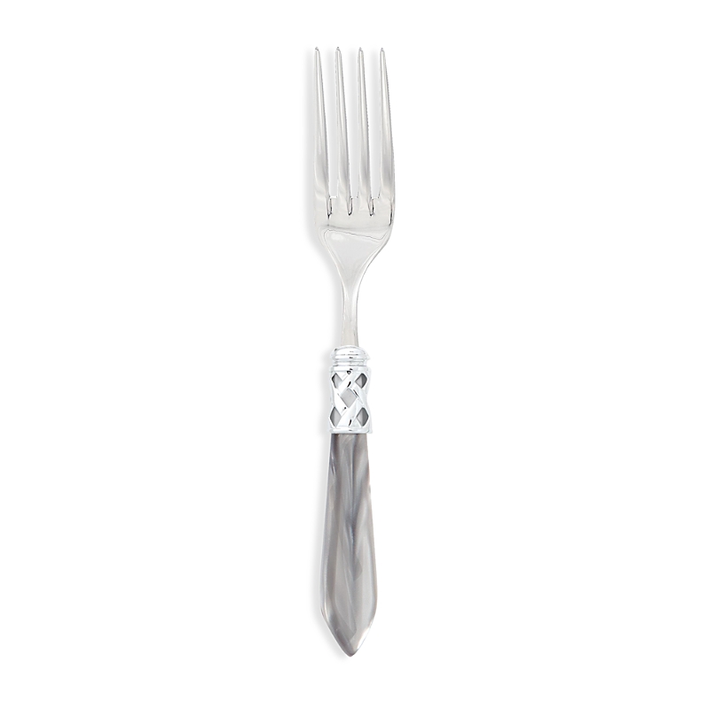 Vietri Aladdin Brilliant Serving Fork In Light Grey