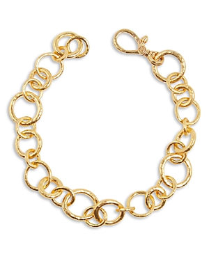 Gurhan 24k Yellow Gold Hoopla Circle Link Bracelet
