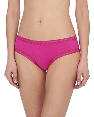 Natori Bliss Girl Briefs In Electric Pink