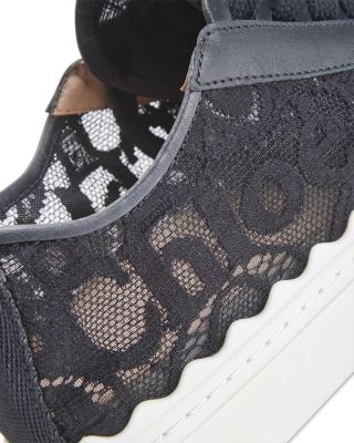 Women's Lauren Lace Low Top Sneakers