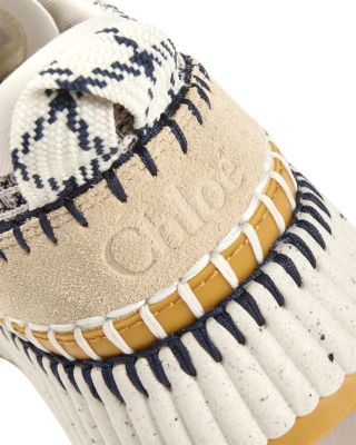 Women&#39;s Nama Woven Platform Low Top Sneakers