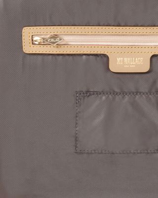 Small Quilted Nylon Sutton Deluxe Top Handle Bag 