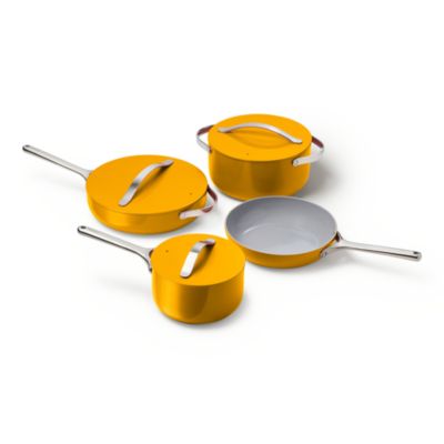Non-Toxic Ceramic Non-Stick Cookware 7-Piece Set