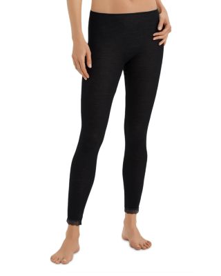 Hanro Super Soft Wool Blend Ribbed Lace 