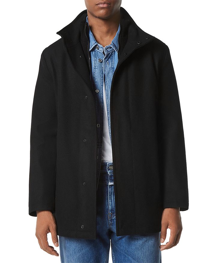Coyle rib deals knit bib coat