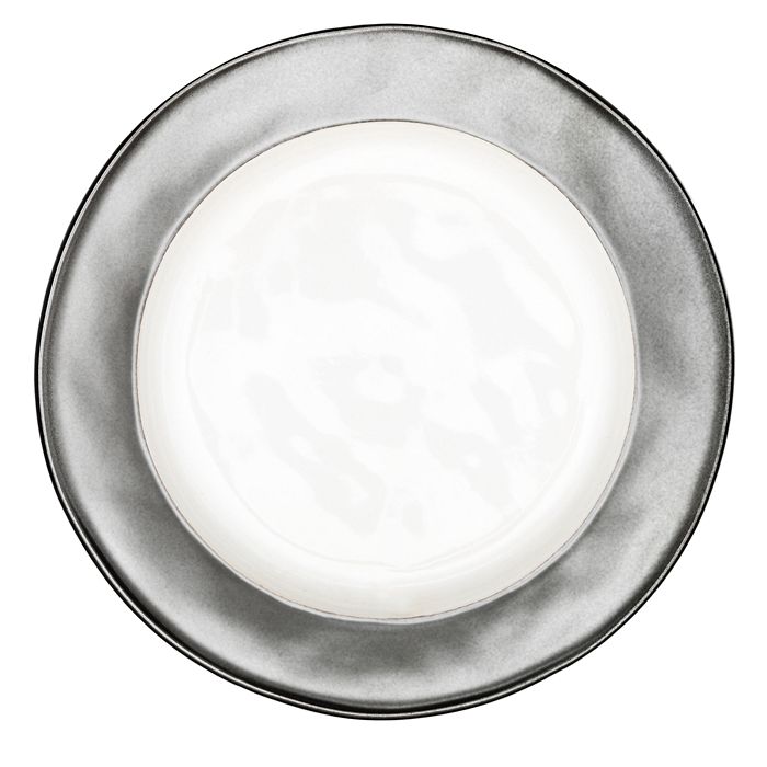 Shop Juliska Emerson Dinner Plate In Whitewash/pewter