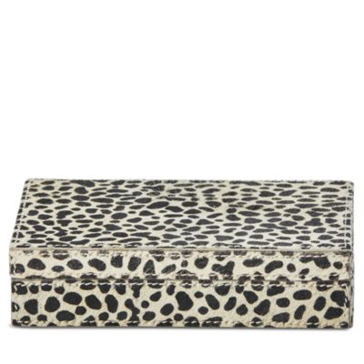 Lesten Cheetah Print Card Box