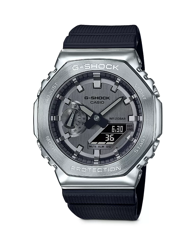 G-Shock GM2100-1A Octagonal Watch, 49.3 x 44.4 x 11.8mm