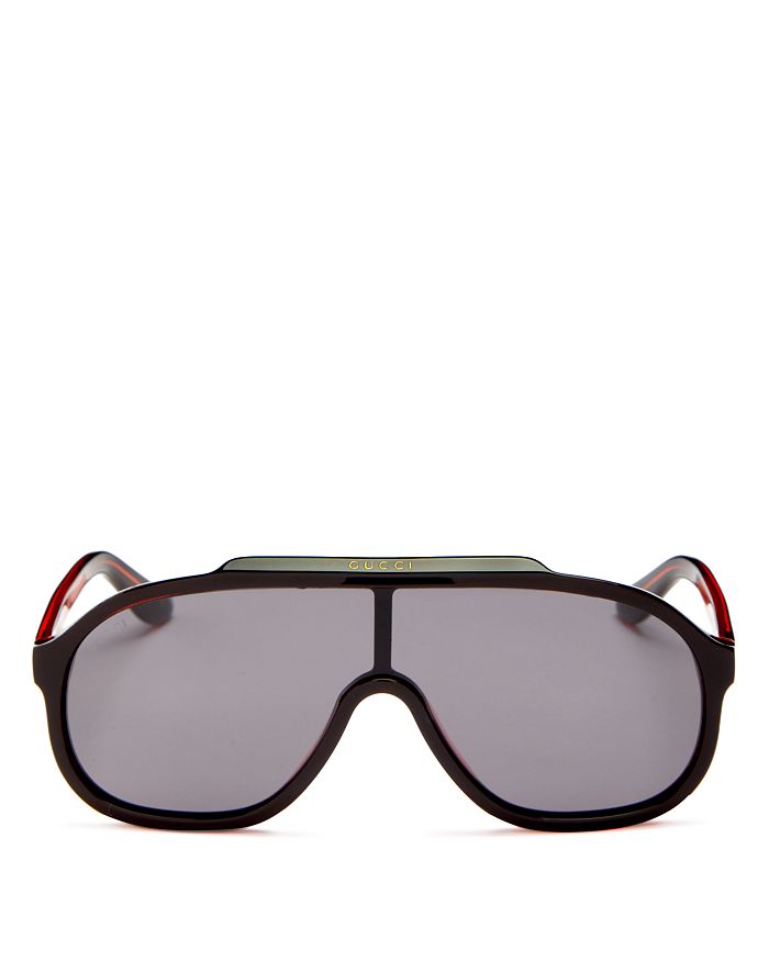 Gucci Mask Sunglasses, 138mm |