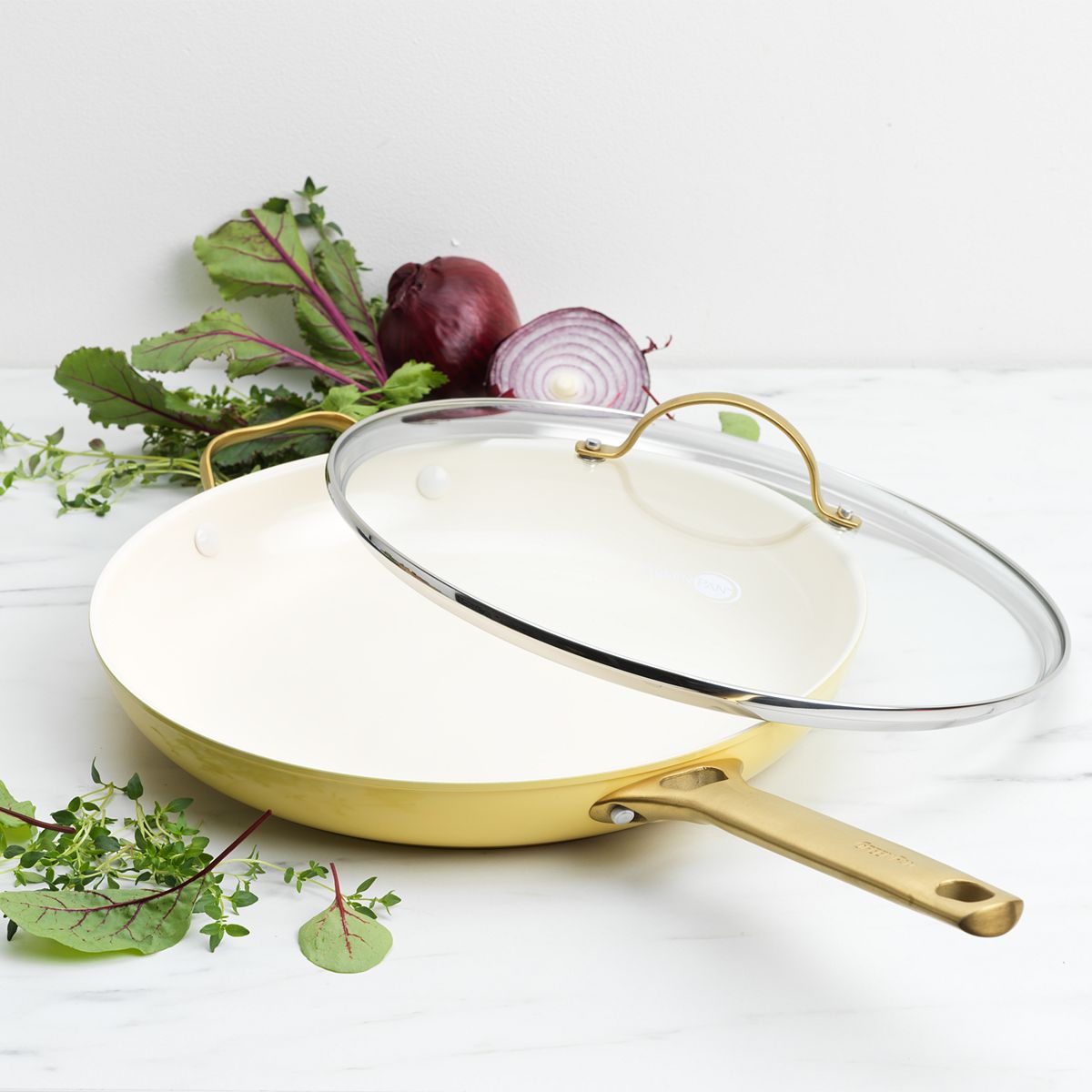 Photo 1 of (MISSING LID) Reserve Ceramic Nonstick 12" Frypan & Lid