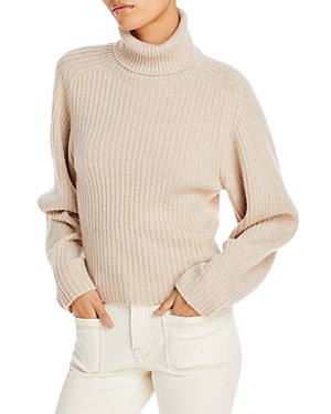 VINCE OPEN BACK CASHMERE TURTLENECK SWEATER,V805778911