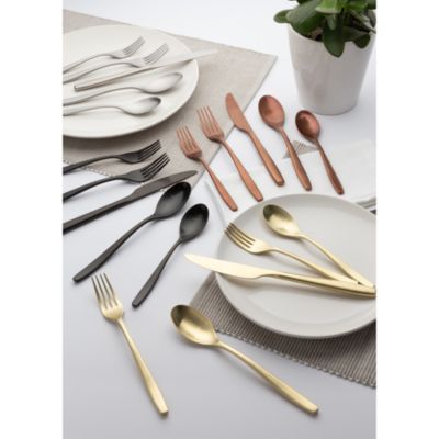 Averie Satin 20 Piece Flatware Set, Service for 4