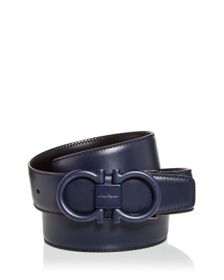 mens blue ferragamo belt