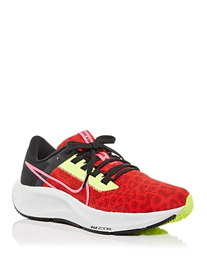 Nike Women's Air Zoom Pegasus 38 Le Running Sneakers From Finish Line In Chile Red/hyper Pink-black-platinum Tint