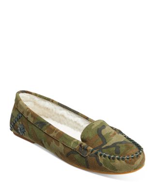 women's sherpa moccasins