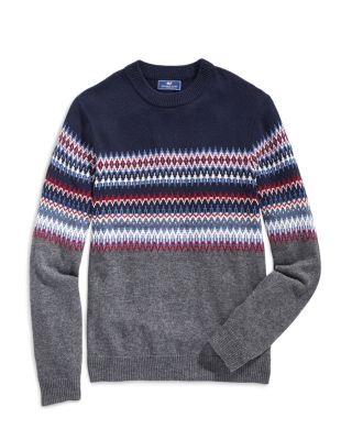 vineyard vines fair isle sweater