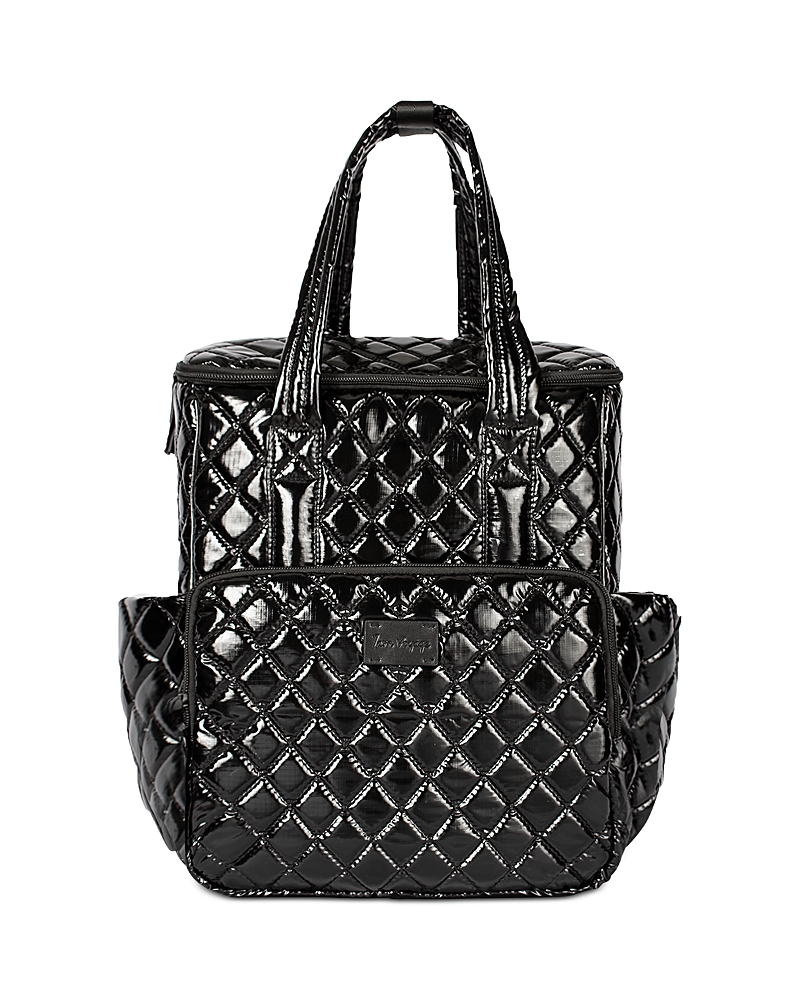 Shop 7am Enfant London Diaper Backpack In Black Polar
