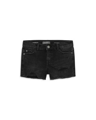 black jean shorts girls