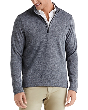 Shop Rhone Commuter Quarter Zip Sweater In Dark Gray