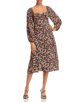 Lost and Wander Paradise Valley Floral Midi Dress Bloomingdale s