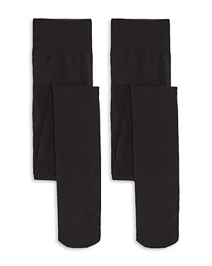 Natori Velvet Touch Opaque Tights - Pack Of 2 In Black