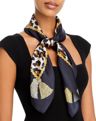 Echo Printed Silk Square Scarf Bloomingdale's