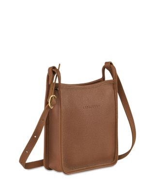 Le Foulonn&eacute; Small Zip Leather Crossbody