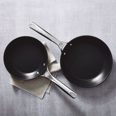 Toughened Nonstick PRO Fry Pans, Set of 2