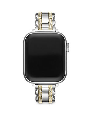 Shop Kate Spade New York Pave Glitz Apple Watch Bracelet, 38mm, 40mm & 41mm In Two Tone