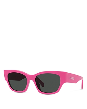 Celine Women's Cat Eye Sunglasses, 54mm In Fuxia/smoke
