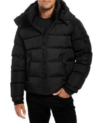Matte Glacier Quilted Down Coat