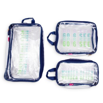 Miamica - 3 Pc Packing Cube Set