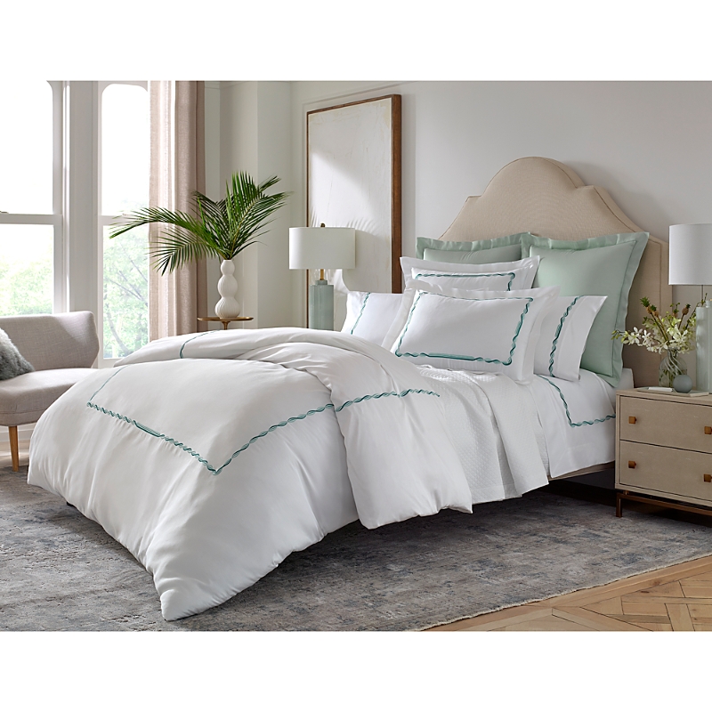 Shop Home Treasures Cadence Duvet Cover, King In Aqua