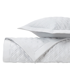 Home Treasures Renaissance King Quilted Sham, Pair In White