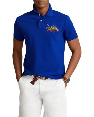 ralph lauren triple pony polo shirt