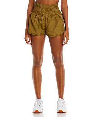 Free People The Way Home Shorts In Army