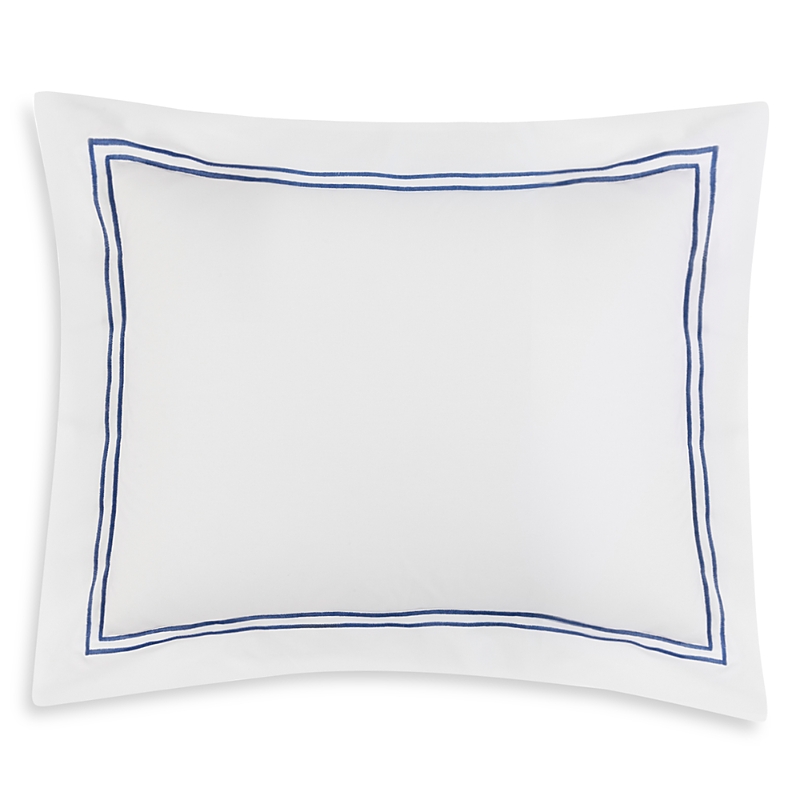 Sferra Grande Hotel Standard Sham In White/cornflower