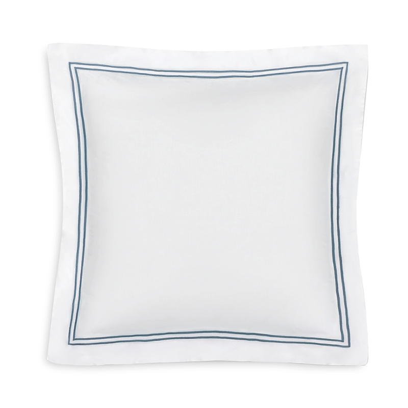 Sferra Grande Hotel Euro Sham In White/cadet
