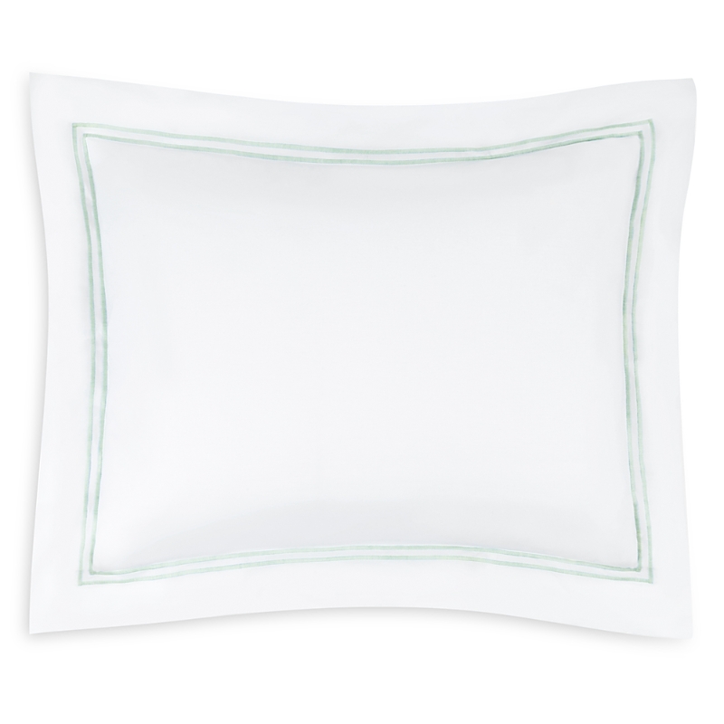 Sferra Grande Hotel 200 Thread Count Boudoir Sham In White/mist