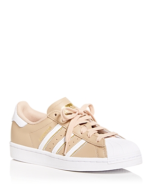 Adidas Originals Women's Superstar Lace Up Sneakers In Ftwwht/stp