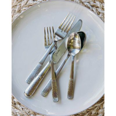 Carine Bright Satin 5-Piece Place Setting